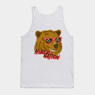 Hibernate Rave Bear Tank Top